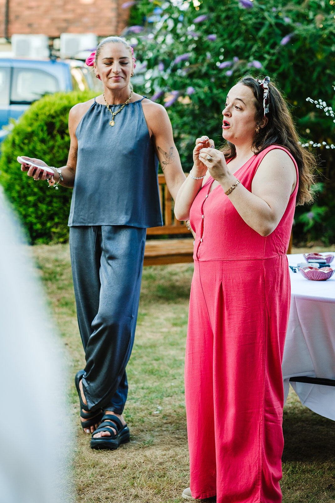 Guests in conversation